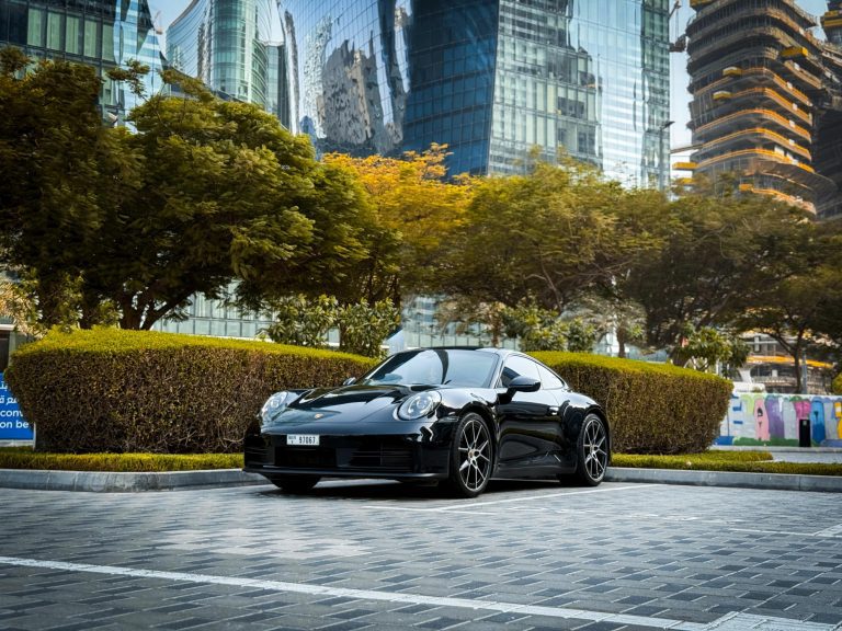 R8 or 911 🏎️The debate is ON between Adil and Nabeel at Huracan Evo Rent A Car!