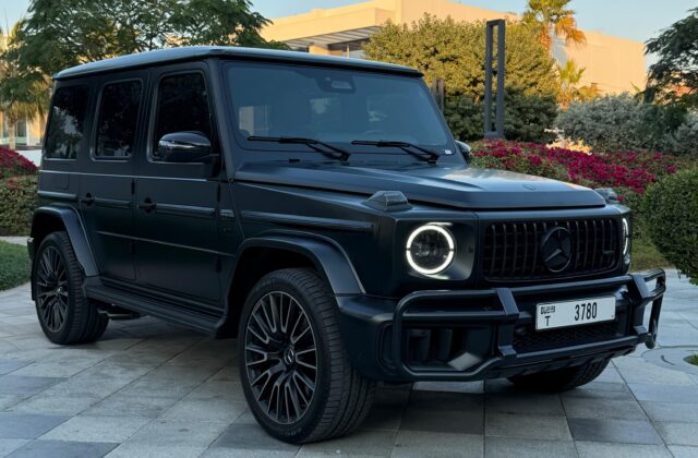 Mercedes G63 Matte Black