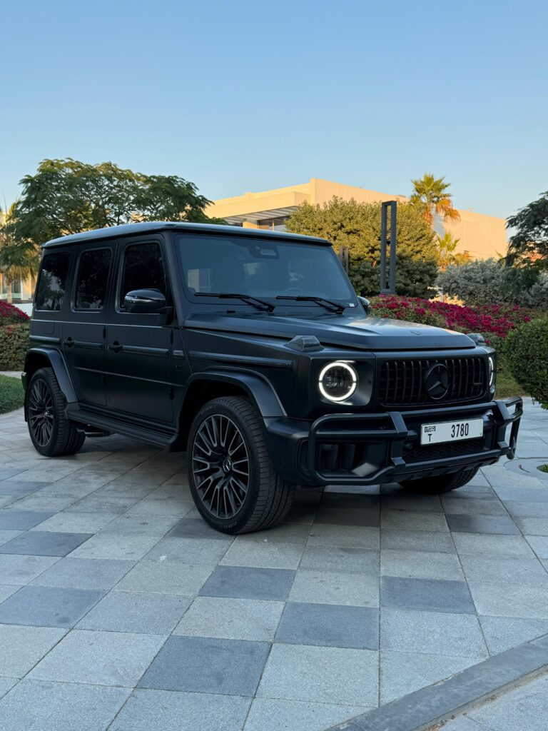 Mercedes G63 Matte Black
