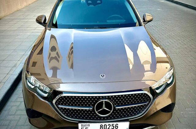 Brand New Mercedes E200