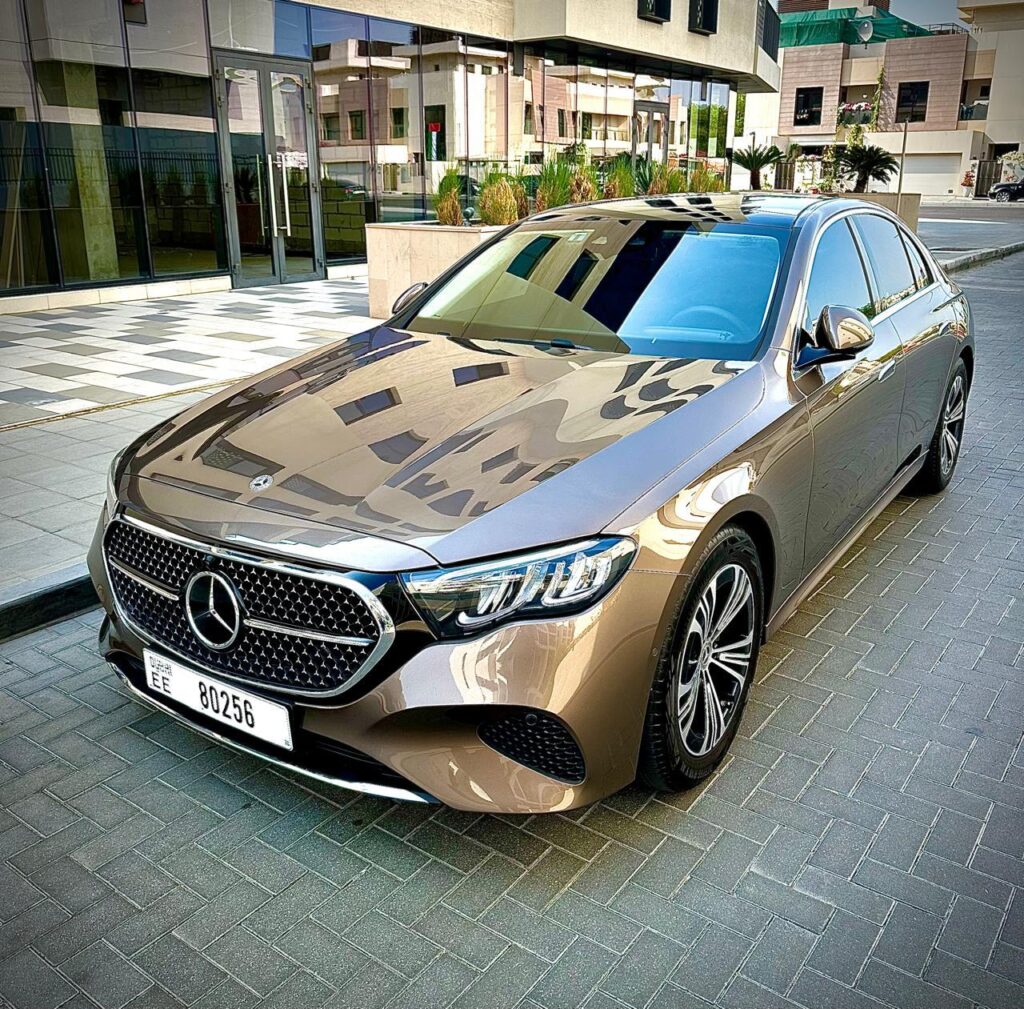 Brand New Mercedes E200