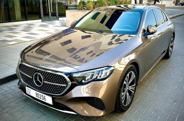 Brand New Mercedes E200